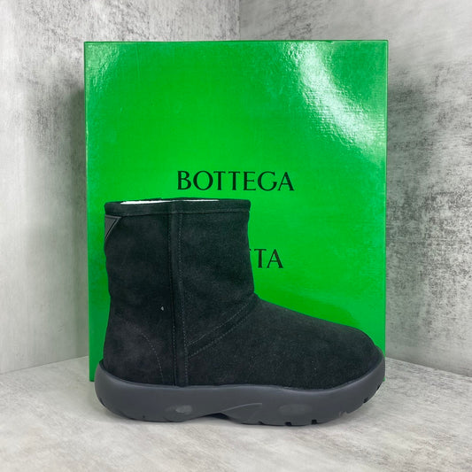 Bottega Veneta Snap Ankle Boot "Black"