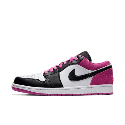 Air Jordan 1 Low "Black-Fuchsia"