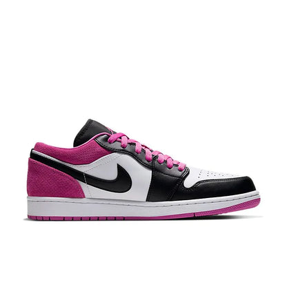 Air Jordan 1 Low "Black-Fuchsia"