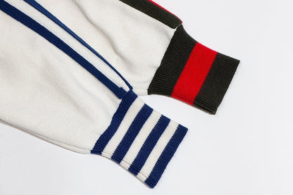 Adidas x Gucci Zip-Up Sweater "White"