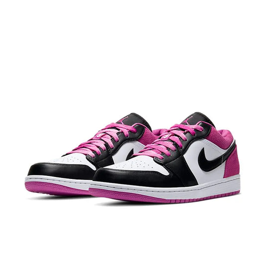 Air Jordan 1 Low "Black-Fuchsia"