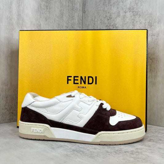 Fendi Match "White-Burgundy Red"