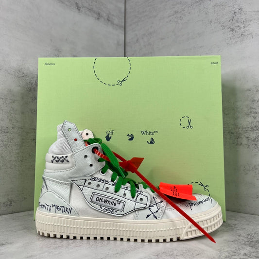 Off-White Off-Court High "White Graffiti"