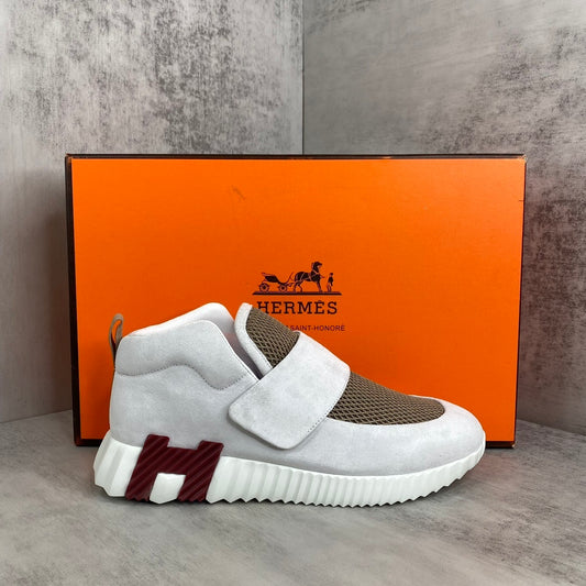 Hermes H "Grey-Beige Suede"