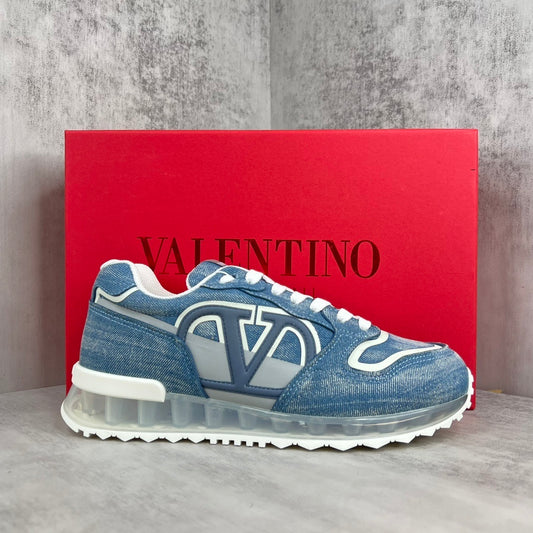 Valentino Garavani V-Logo "Light Blue Denim"