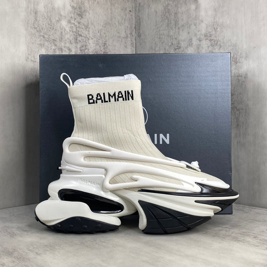 Balmain Unicorn High-Tops "White"