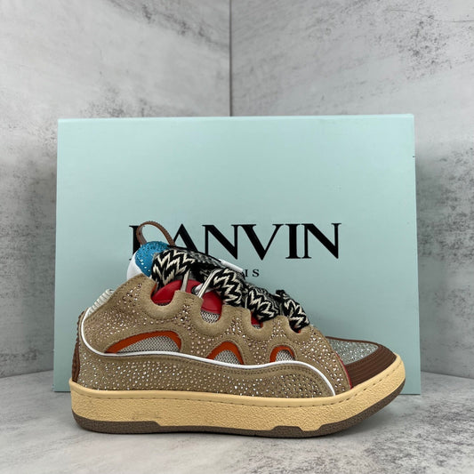 Lanvin Curb "Beige" Crystal
