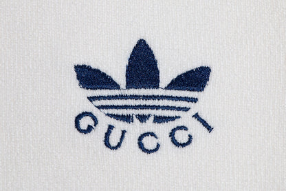 Adidas x Gucci Zip-Up Sweater "White"