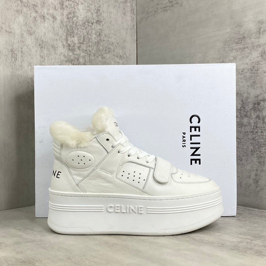 Celine Platform High-Top "White"