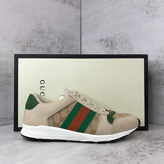 Gucci Screener "Beige-Green-Red"