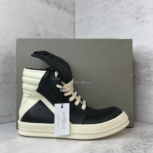 Rick Owens Geobasket "Black-White"