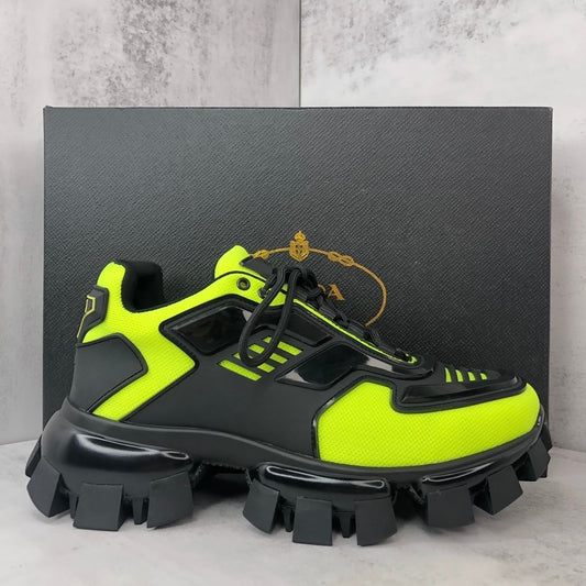 Prada Cloudbust Thunder Low "Neon Yellow-Black"