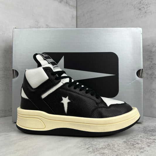 Rick Owens x Converse TURBOWPN High "Black-White"