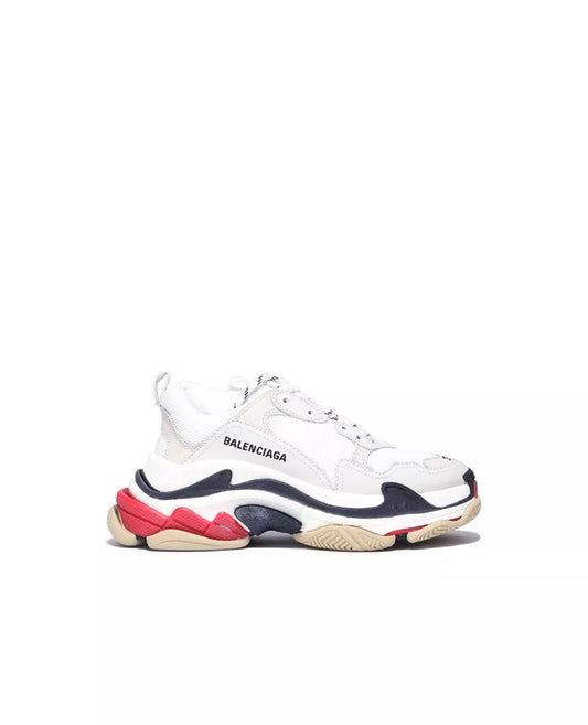 Balenciaga Triple S "White-Black-Red"