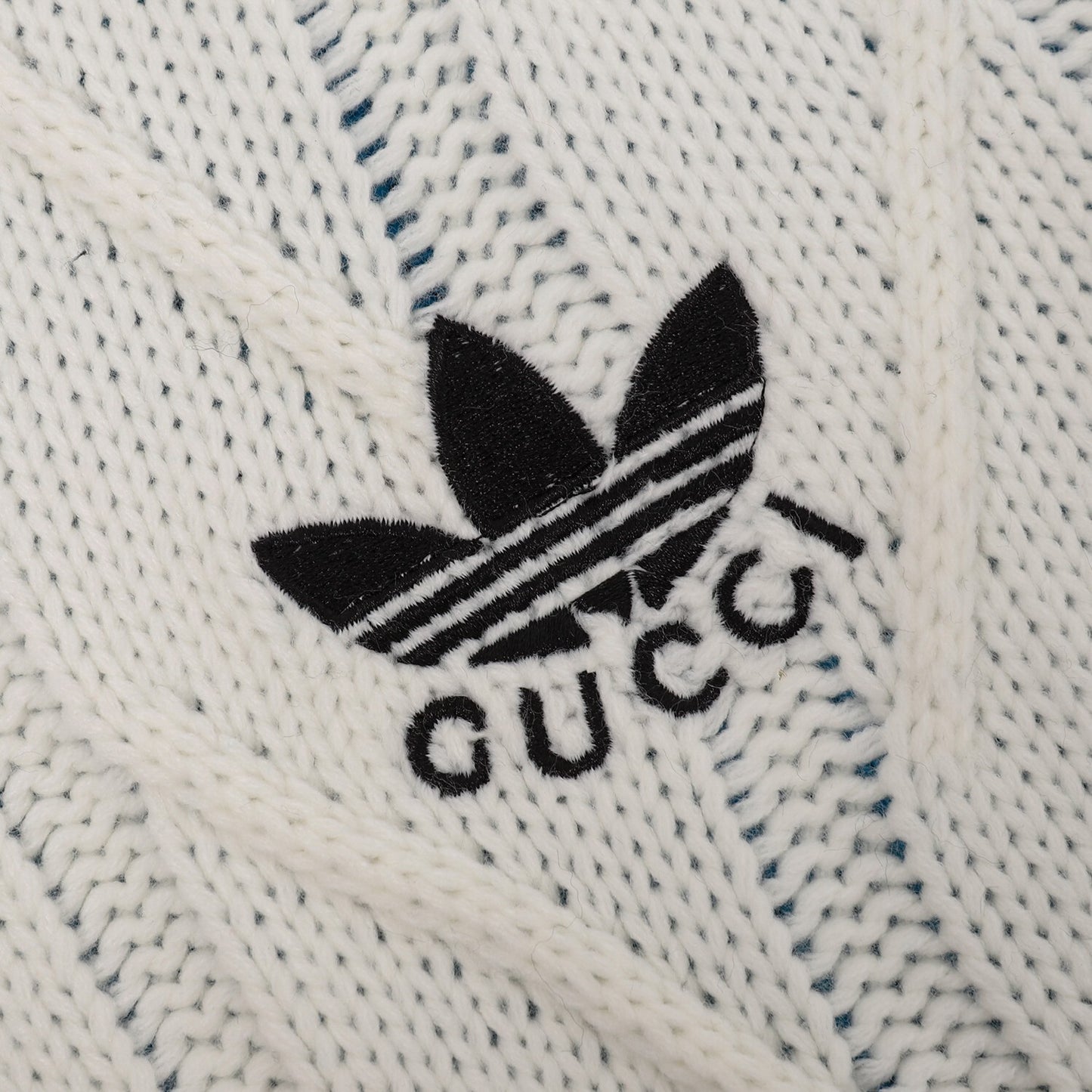 Adidas x Gucci Sweater "White-Blue-Black"