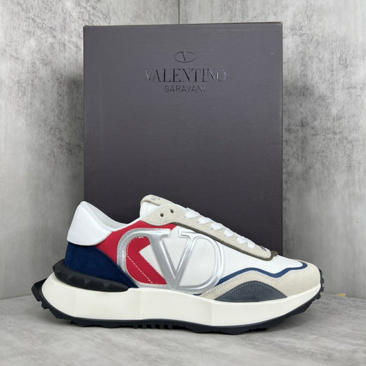 Valentino Garavani Netrunner "White-Red-Blue"