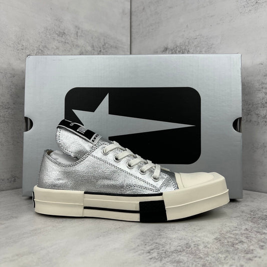 Rick Owens x Converse TURBODRK Low "Silver"