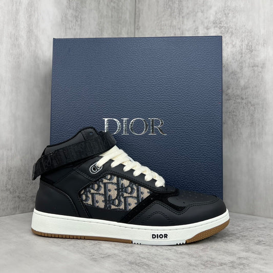 Dior B27 High-Top Strap "Black-Biege"
