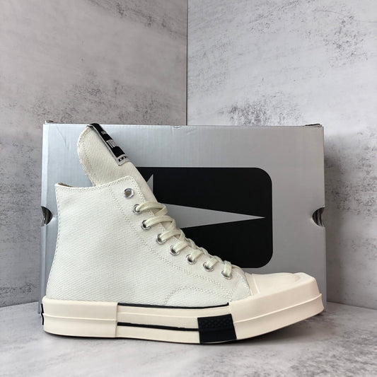 Rick Owens x Converse TURBODRK High "White"