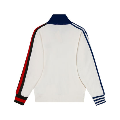 Adidas x Gucci Zip-Up Sweater "White"