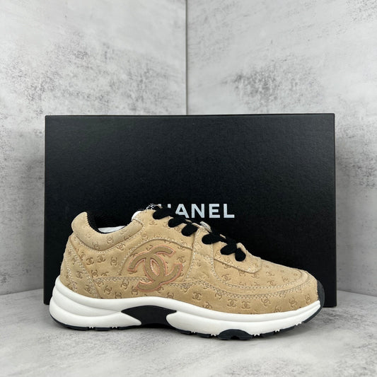 Chanel 22A "Beige All Over Logo"