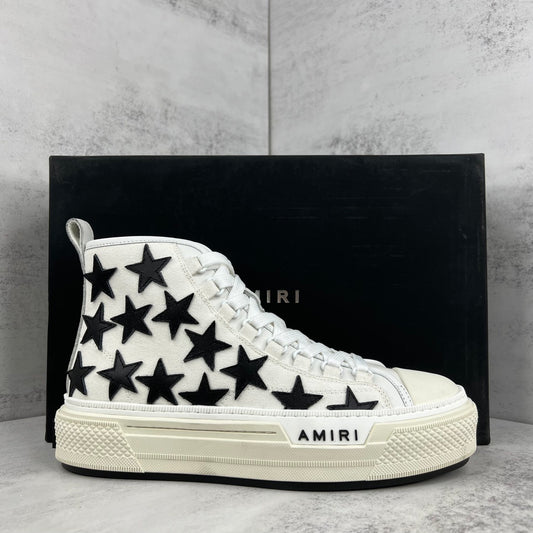 Amiri Court High "White-Black Stars"