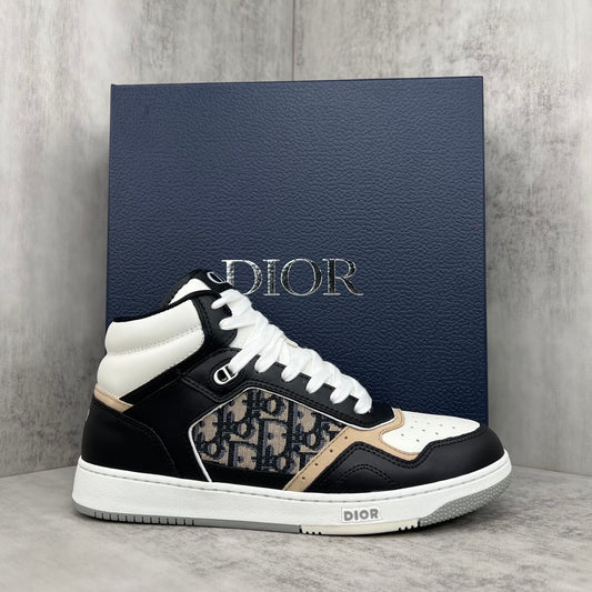 Dior B27 High-Top "Black-White-Beige"