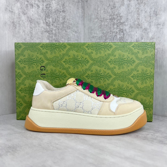 Gucci Screener Double "Beige-White"