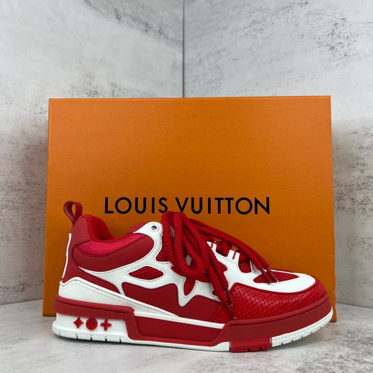 Louis Vuitton Skate "White-Red"