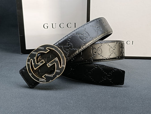 Gucci Leather Belt "Black"