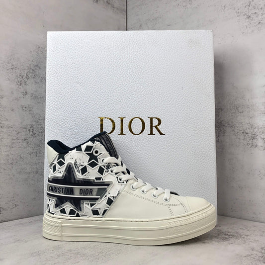 Dior Walk'N'Dior High-Top "White-Black Star"