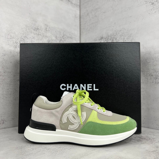 Chanel 22P Low "Grey-Green"