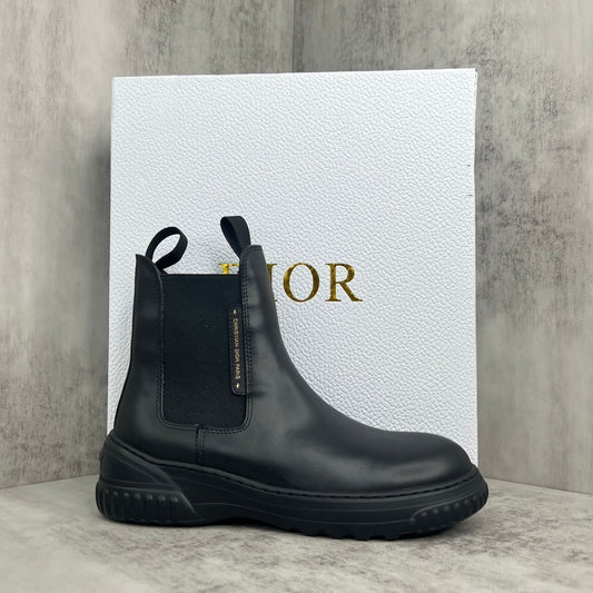 Dior D-Racer Chelsea Ankle Boots "Black"